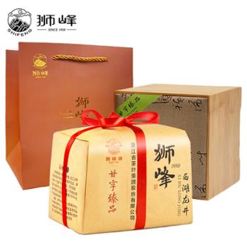 2022新茶 狮峰牌西湖龙井茶叶明前精品甘字纸包250g绿茶
