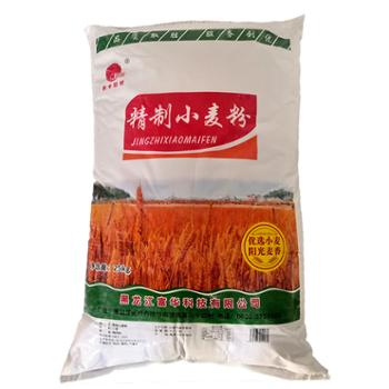 兴十四村 全麦精制小麦粉面粉 25kg/袋