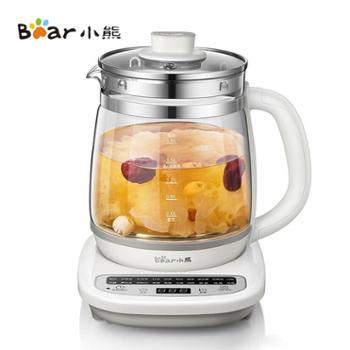 小熊/Bear 养生壶1.8L保温电热水壶迷你玻璃花茶壶煮茶器 YSH-C18Z2