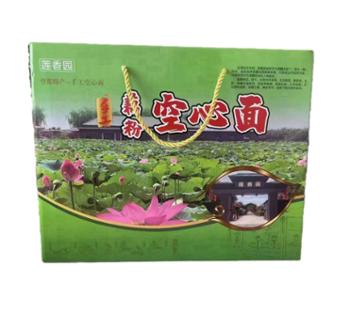 莲香园 挂面手工空心藕粉挂面 2500g/盒