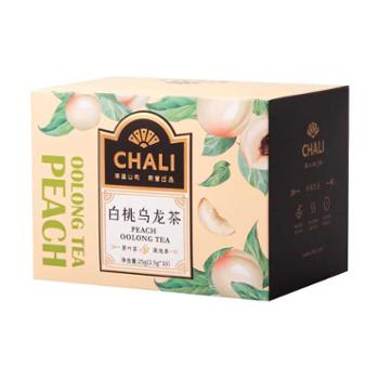 CHALI 袋泡茶白桃乌龙茶 25g(2.5g*10袋）