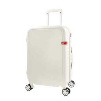 NICI 拉杆行李箱 旅行箱20英寸 NQ24106-W白色 万向轮可登机