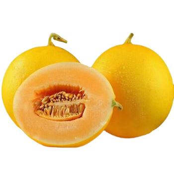 鲜果果 脆甜黄金蜜瓜 4.5-5斤/8.5-9斤装