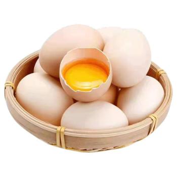 鲜果果 农家散养鲜鸡蛋 10枚/箱(约0.45-0.5kg)