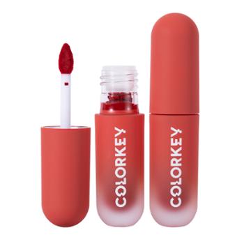 COLORKEY 珂拉琪雾面哑光唇泥唇釉不掉色滋润保湿 3g/支 小胖墩唇泥小彩蛋口红