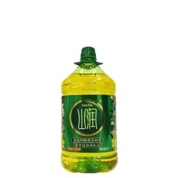 山润 全压榨橄榄茶籽香食用植物调和油 5L/瓶