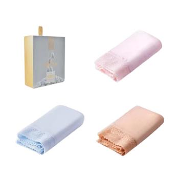 秋鹭/Qiu Lu 蕾丝边莫代尔蚕丝裆女内裤1盒3条 亲肤舒适 柔软透气