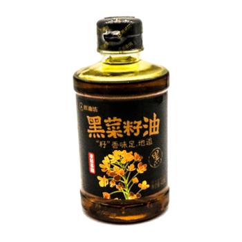 醇油坊&nbsp;非转基因黑菜籽油&nbsp;400ML