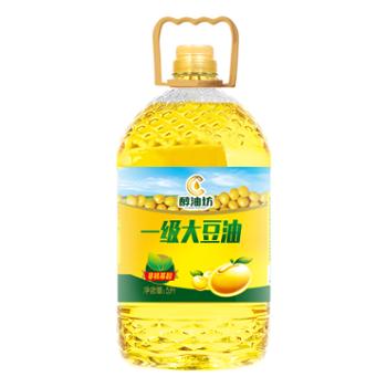 醇油坊&nbsp;一级大豆油&nbsp;5L