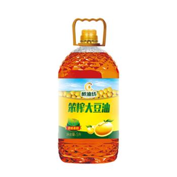 醇油坊&nbsp;笨榨大豆油&nbsp;5l