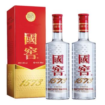 国窖1573 浓香型白酒38度 500ml*2瓶