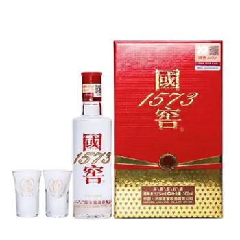 国窖1573 浓香型白酒52度 100ml 小礼盒