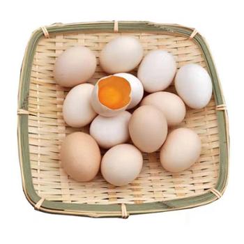 伊果农业 现捡农家散养土鸡蛋 40枚装 单枚约40g+，总重约1.6kg+