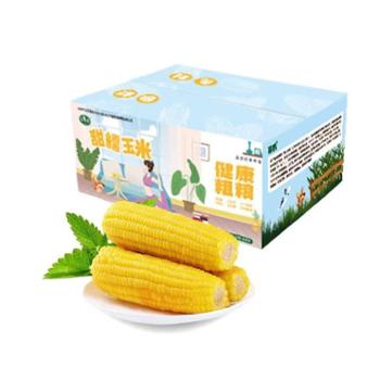 银鹤&nbsp;东北黑龙江&nbsp;有机黄糯玉米&nbsp;家庭装&nbsp;220g*8穗/10穗/箱&nbsp;真空锁鲜&nbsp;彩箱装