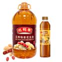 迎鹤春 东北压榨特香花生油 食用油 5L/桶 送 笨榨大豆油一瓶400ml
