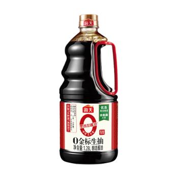海天 0金标生抽1.28L 1.28L 0添加
