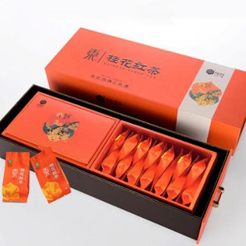东裕茗茶桂花红茶礼盒112g
