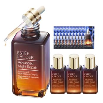 雅诗兰黛特润小棕瓶精华50ml&nbsp;赠精华15ml*3瓶+精华1.5ml*10片&nbsp;买50ml享110ml