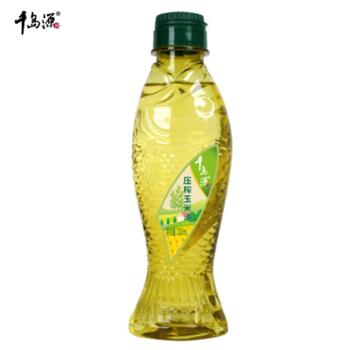 千岛源 压榨玉米油 压榨一级非转基因植物油 230ml