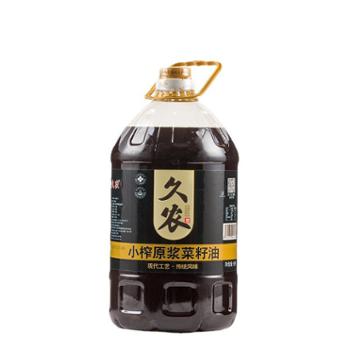 久农 小榨原浆纯菜籽油 5L