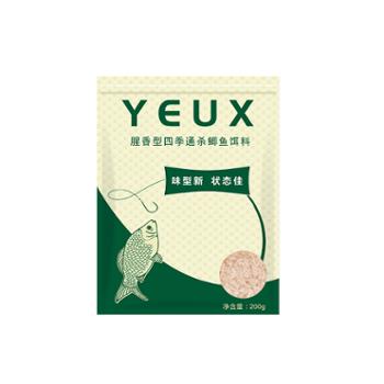 YEUX四季钓鱼饵料鲫鱼饵料100g