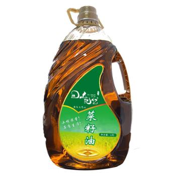 巴山记忆&nbsp;四川小榨浓香菜籽油&nbsp;5L&nbsp;四川本地油菜籽物理压榨