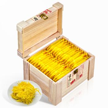 瓯叶 金丝皇菊菊花茶一朵一壶礼盒装60朵（228g含袋）