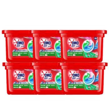 奥妙三合一洗衣凝珠108颗(18*6盒) 浓缩洗衣液持久留香除菌除螨