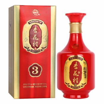 汾酒 53度金质3 清香白酒 500ml/瓶