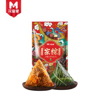 花蜜家 嘉兴风味粽鲜肉蜜枣甜粽豆沙粽农家手工早餐 140g*2只