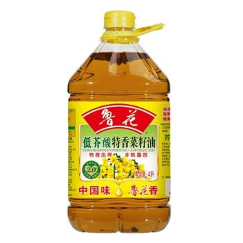 鲁花 低芥酸特香菜籽油 4L