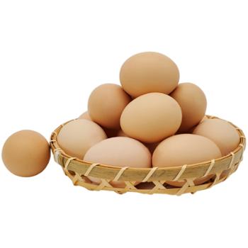 庞小斌 农家鲜鸡蛋散养土鸡蛋约600g 10枚/箱