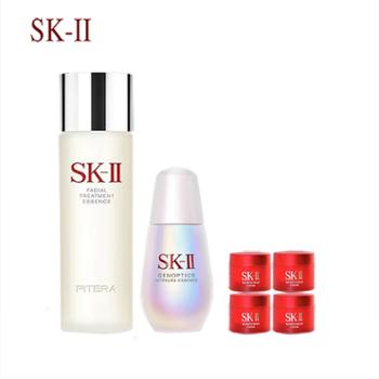 SK-II 神仙水230ml+小灯泡精华50ml赠大红瓶15g*4 礼盒装