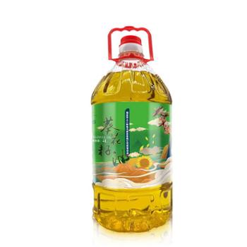 禾三百 一级纯正葵花籽油 4L 物理压榨葵油