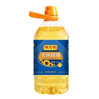 陈克明 葵花籽油家庭食用油 500ml*2瓶/2.72L