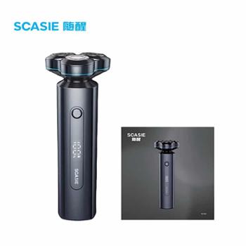 随醒/SCASIE 电动剃须刀 太空铝机身全身水洗胡须刀 SC-513蓝色/SC-515灰色