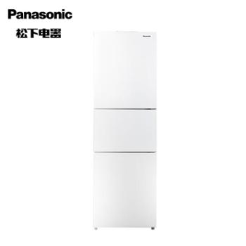 松下/Panasonic 三门冰箱303升 智能app宽幅变温电冰箱 二级能效 NR-EC30AP1-W