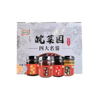 皖菜园 阜阳特产四大名酱礼盒 200g*4瓶