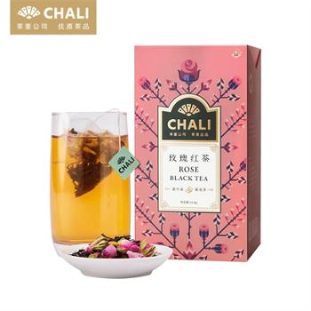 CHALI 茶里玫瑰红茶盒装54g养生茶玫瑰花茶 3g*18包/盒