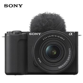 索尼/Sony 相机ZV-E10M2K 标准镜头套装(含16-50镜头) APS-C画幅微单相机 滤镜直出
