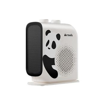 艾美特 取暖器 家用暖风机 小型电暖器 熊猫图案白色 HP20-K48