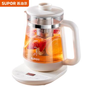 苏泊尔&nbsp;养生壶1.5L带滤网煮茶器煮茶壶花茶壶电茶壶电热水壶&nbsp;SW-15YJ11B