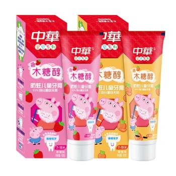 中华 强健牙釉质儿童防蛀牙膏 60g 木糖醇 清新口气