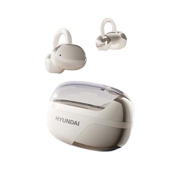 现代/HYUNDAI 耳夹式蓝牙耳机 不入耳运动跑步通话降噪 X01 适用华为苹果安卓手机