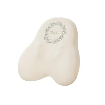 SKG 腰部按摩仪腰靠垫肩颈背部全身推揉按摩器红光热敷护腰 T5二代豪华款 米色