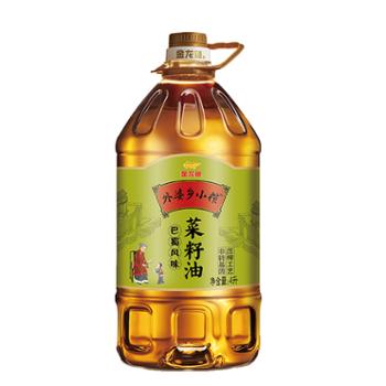 金龙鱼 外婆乡小榨巴蜀风味菜籽油4L 非转压榨