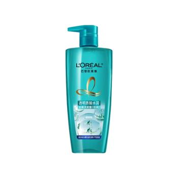 欧莱雅/L’OREAL 透明质酸水润洗发水去屑无硅油洗发露(倍爽) 700ml