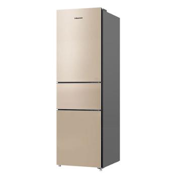 海信/Hisense 209升三门三温小型三开门冰箱 节能低噪租房中门软冷冻超薄微霜低音保鲜电冰箱 中门软冷冻BCD-209YK1F BCD-209YK1F