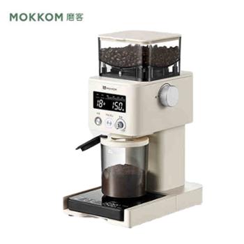 磨客/mokkom 电动磨豆机商用咖啡豆研磨家用小型防飞粉意式磨粉机 MK-175