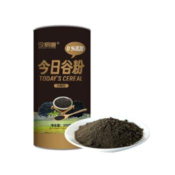 今粮道&nbsp;经典五黑谷粉营养代餐粉370g/罐&nbsp;JLD039&nbsp;黑米、黑豆、黑芝麻、黑枸杞、黑桑葚